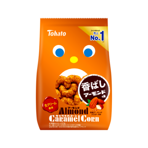 TOHATO Almond Caramel Corn 70g