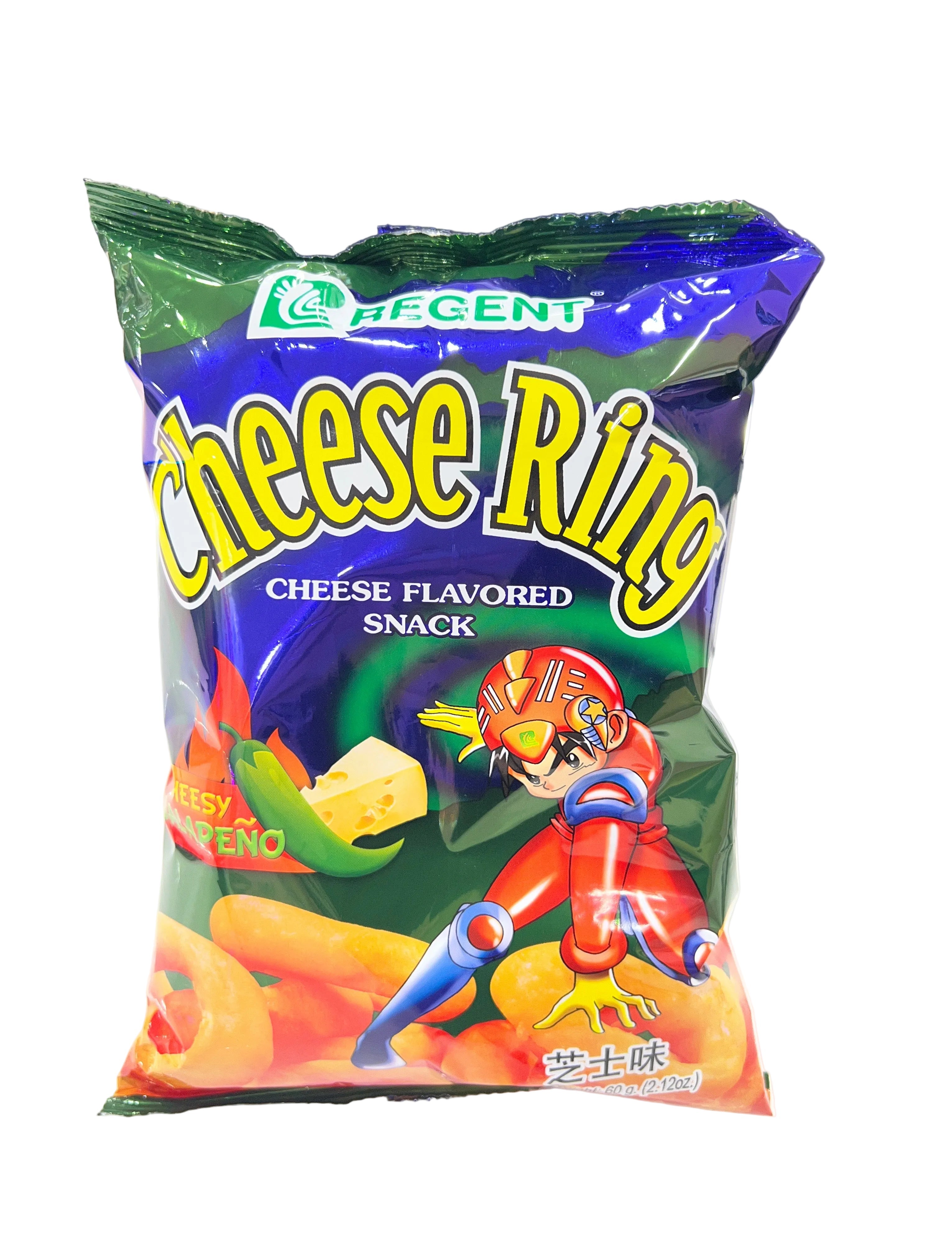 Regent Cheese Ring Cheesy Jalapeño 60g