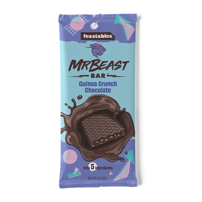 Feastables Mr Beast Bar Quinoa Crunch Chocolate 60g