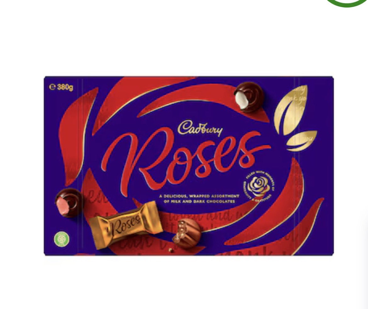 Cadbury Roses Assortment 380g