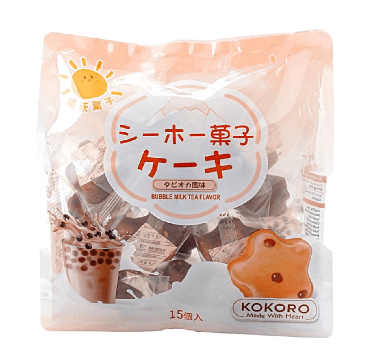 Bubble Milk Tea Flavour Cake 200g