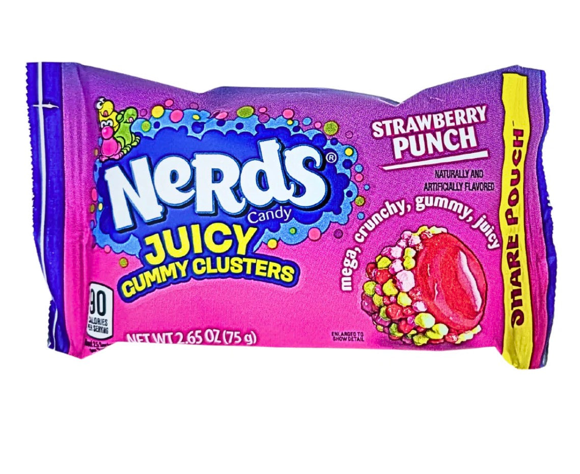 Nerds Juicy Gummy Clusters 85g