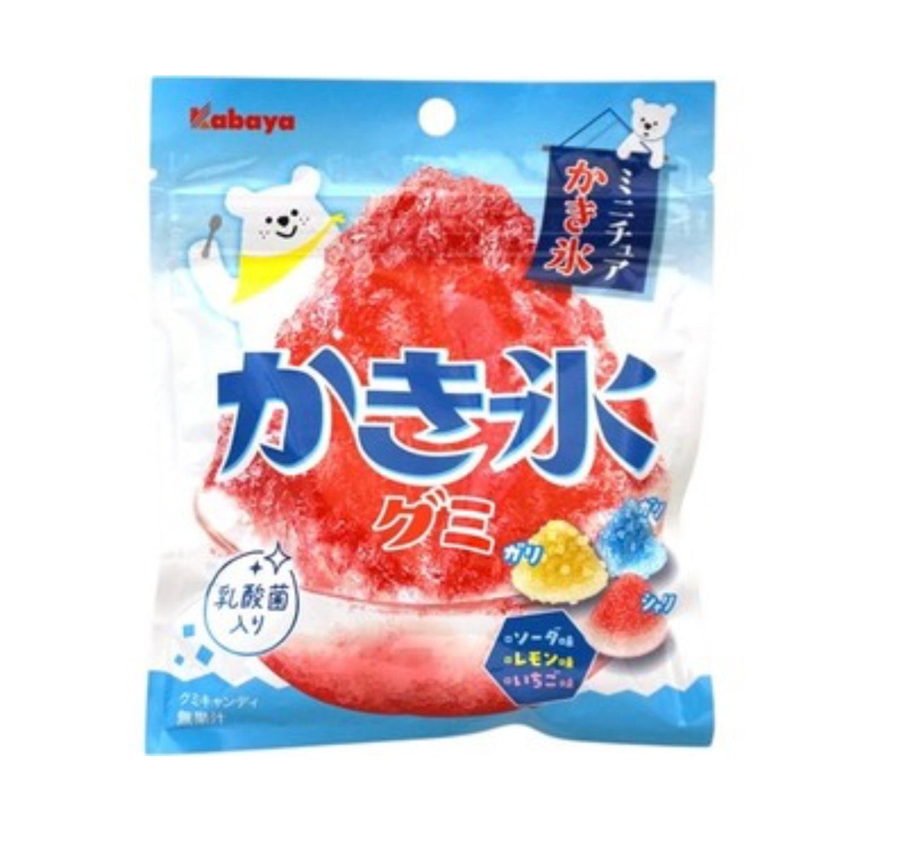Kabaya Shaved Ice Gummy Candy 55g