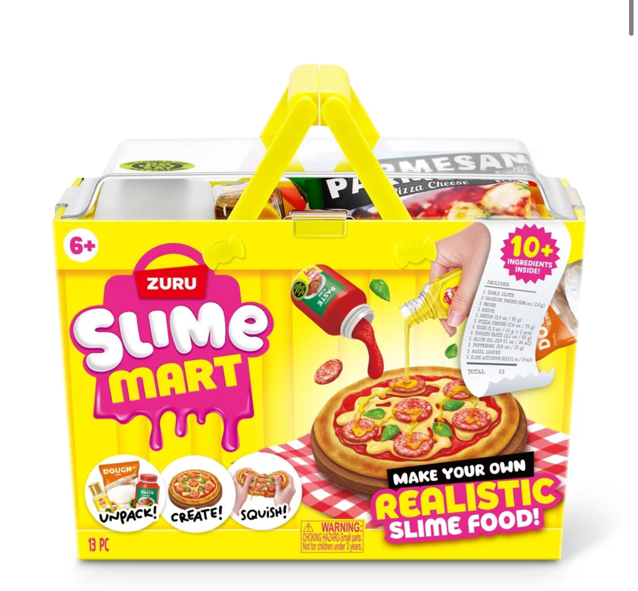 ZURU Slime Mart Pizza Kit 13pc 400g
