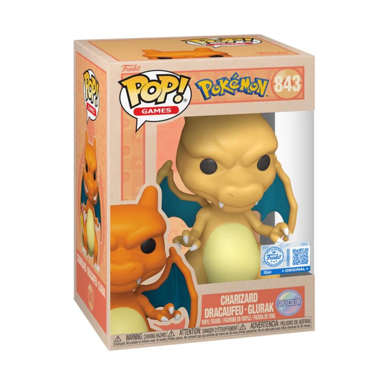 Pokemon Charizard Pastel Pop! Vinyl