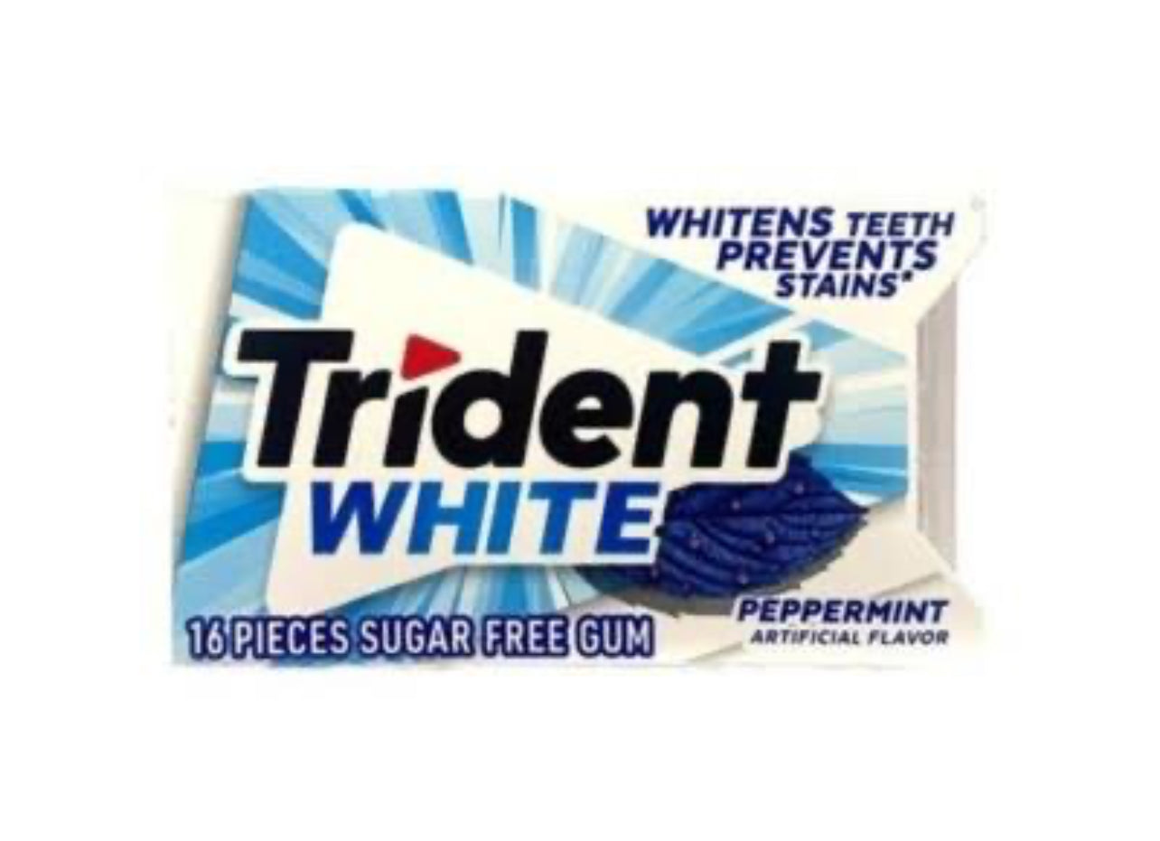Trident White Peppermint 16 Piece Gum