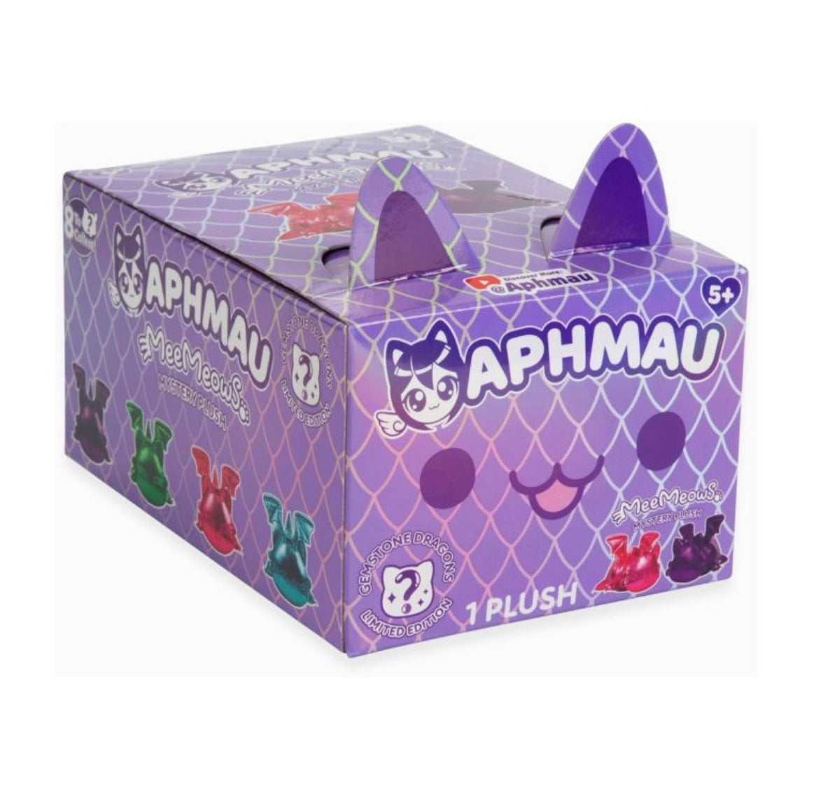 Aphmau MeeMeows Gemstone Ice Cream Edition 6" Mystery Plush Blind Box