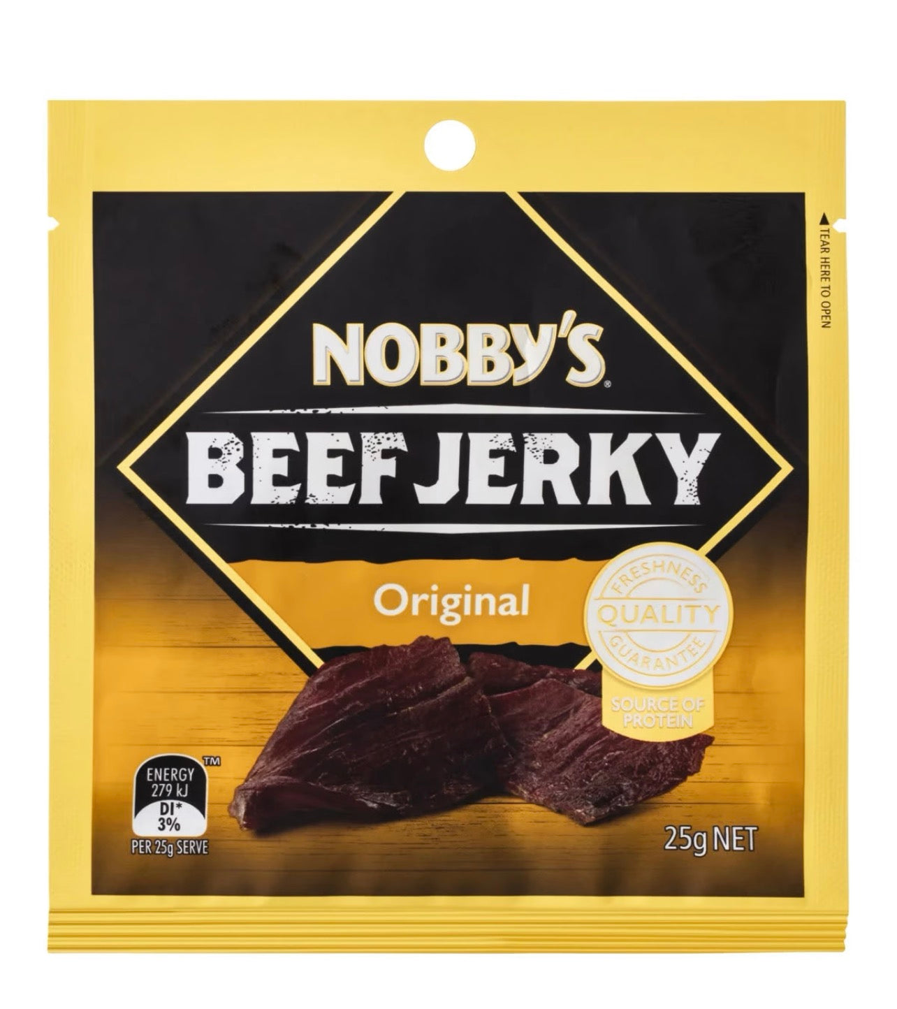 Nobby’s Beef Jerky Original 25g