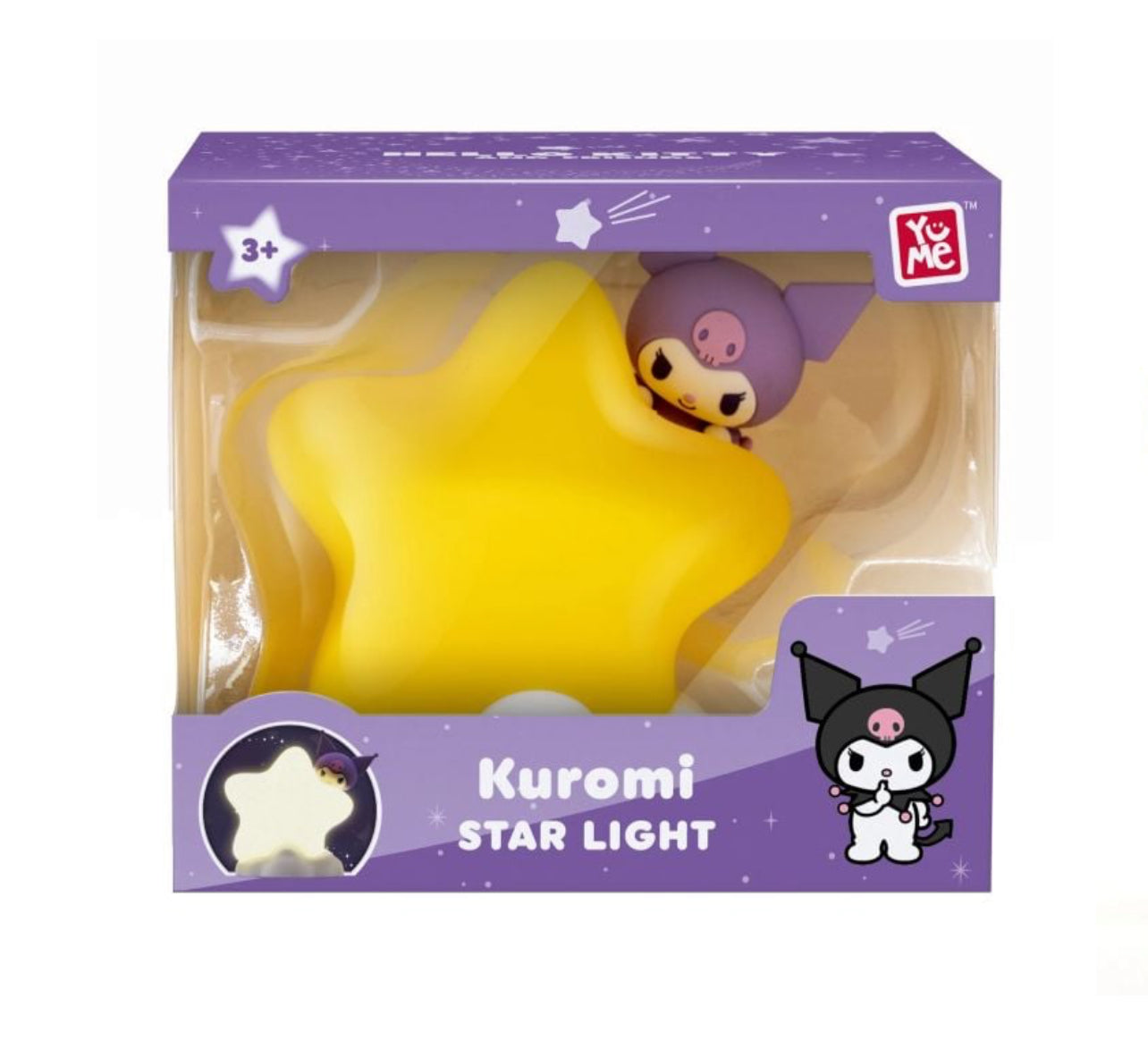 Yume Hello Kitty & Friends Kuromi Star Light