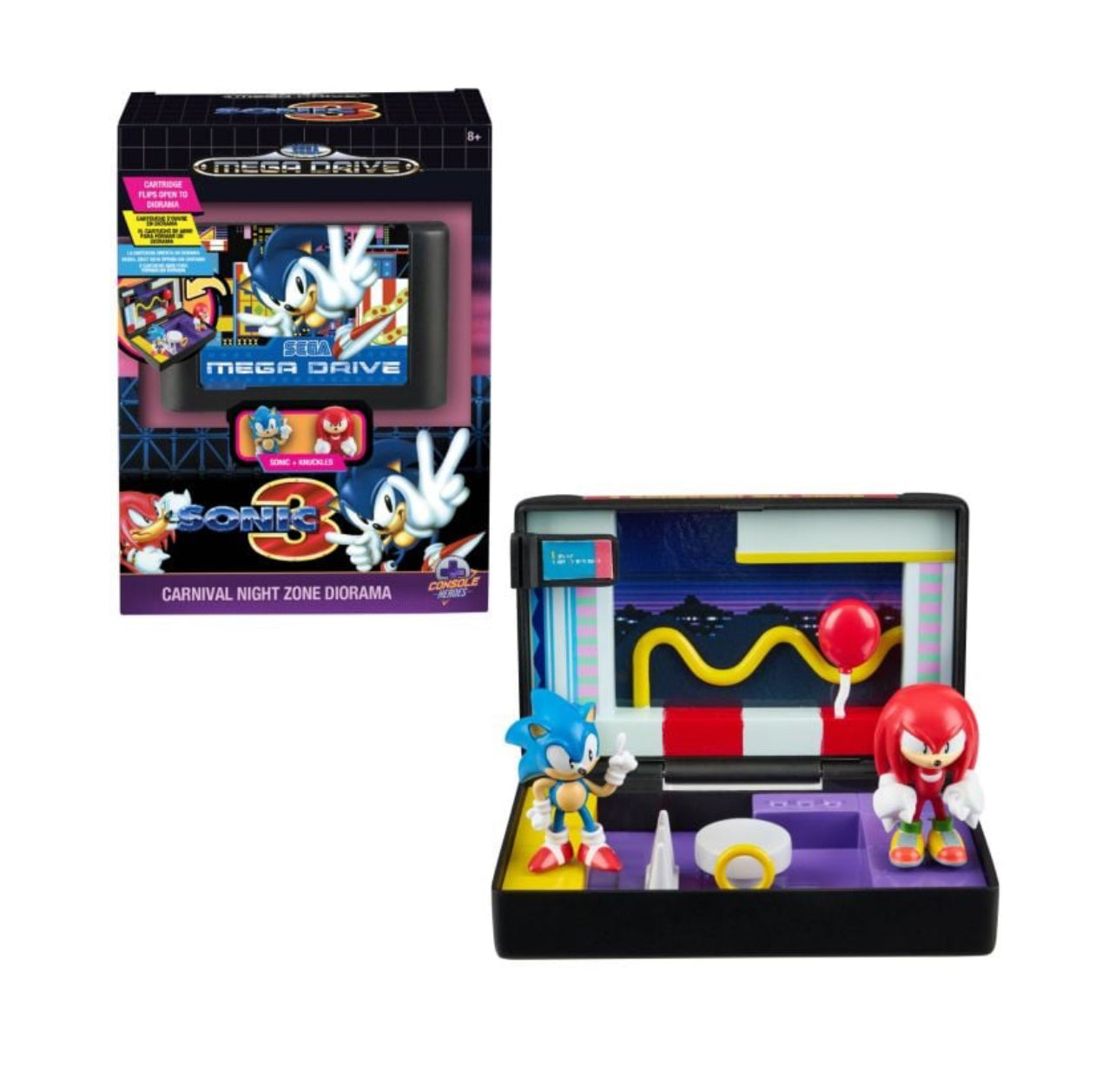 Console Heroes Sonic the Hedgehog 3 Carnival Night Zone Diorama