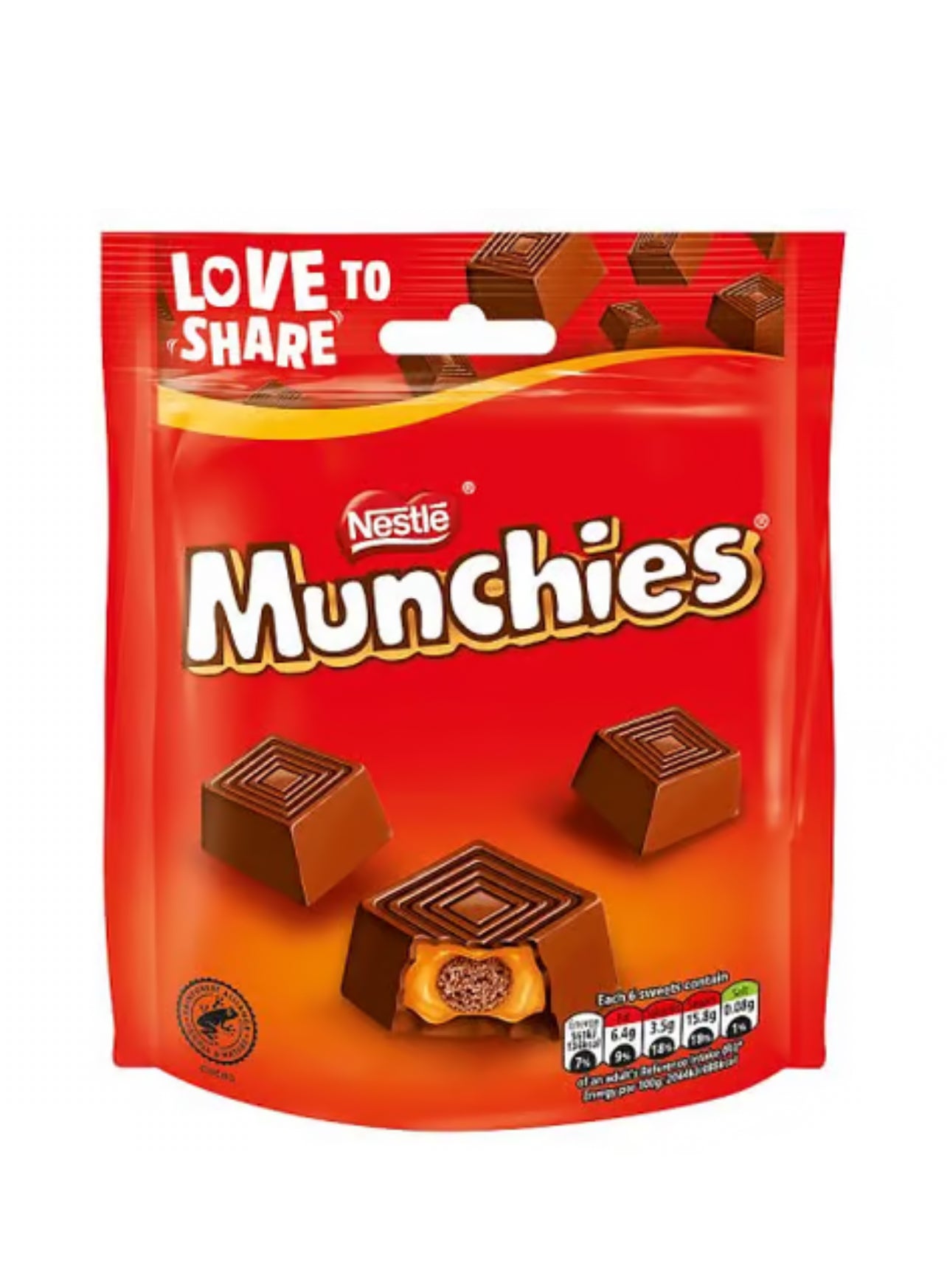 Nestle Munchies Pouch Bag 100g