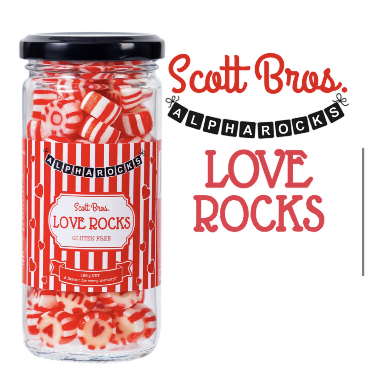 Scott Bros Love Rocks 185g
