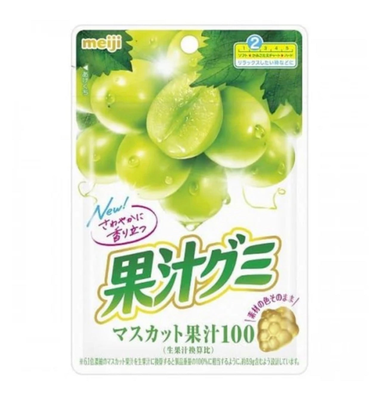 MEIJI Gummy Muscat 54g