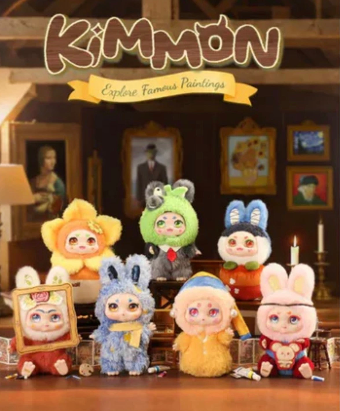 Kimmon Explore Famous Paintings Blind Box