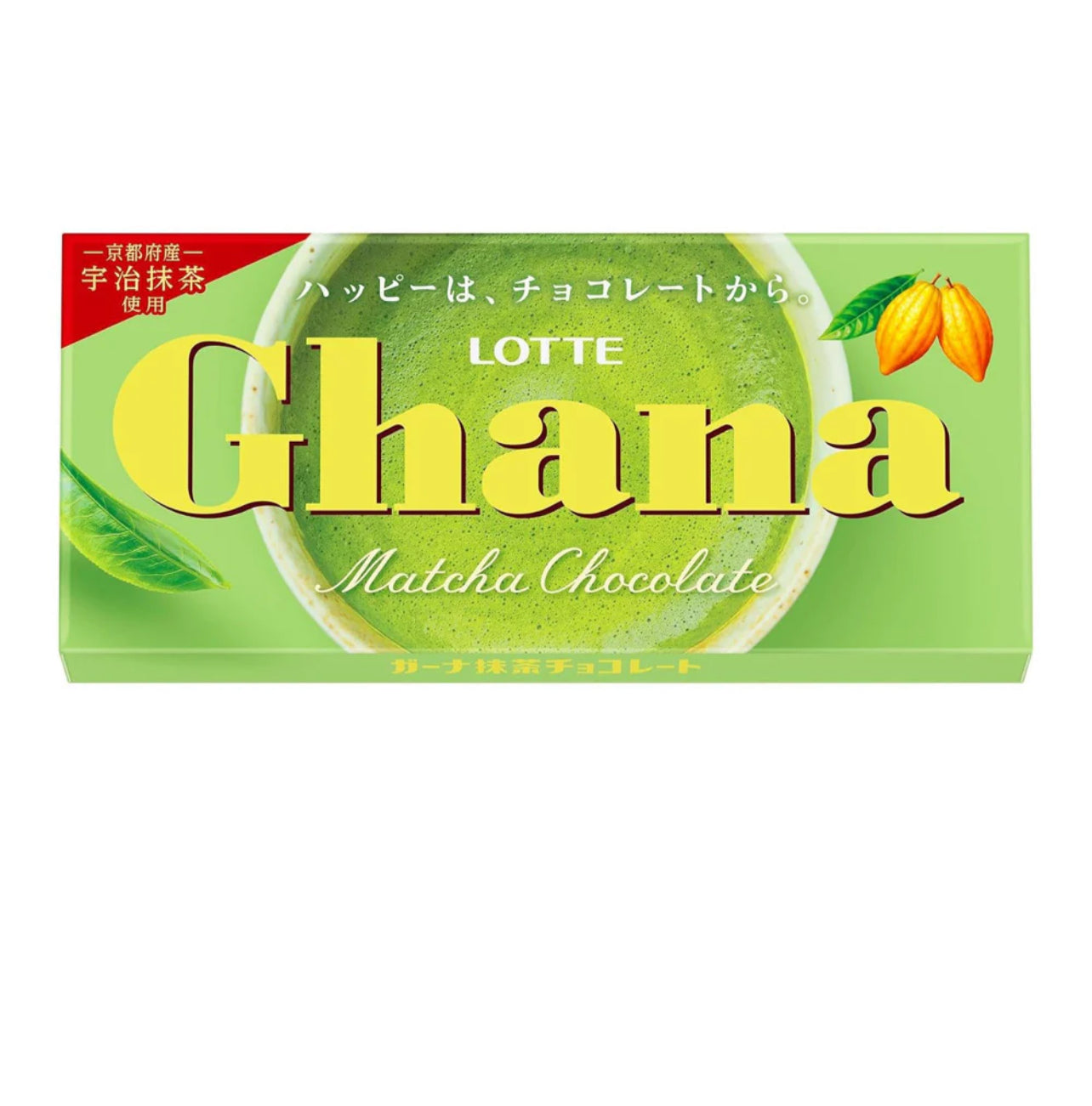 Lotte Ghana Matcha Chocolate 45g