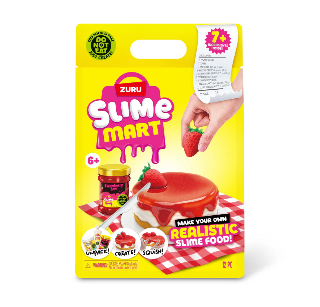 ZURU Slime Mart Strawberry Cheesecake Slime