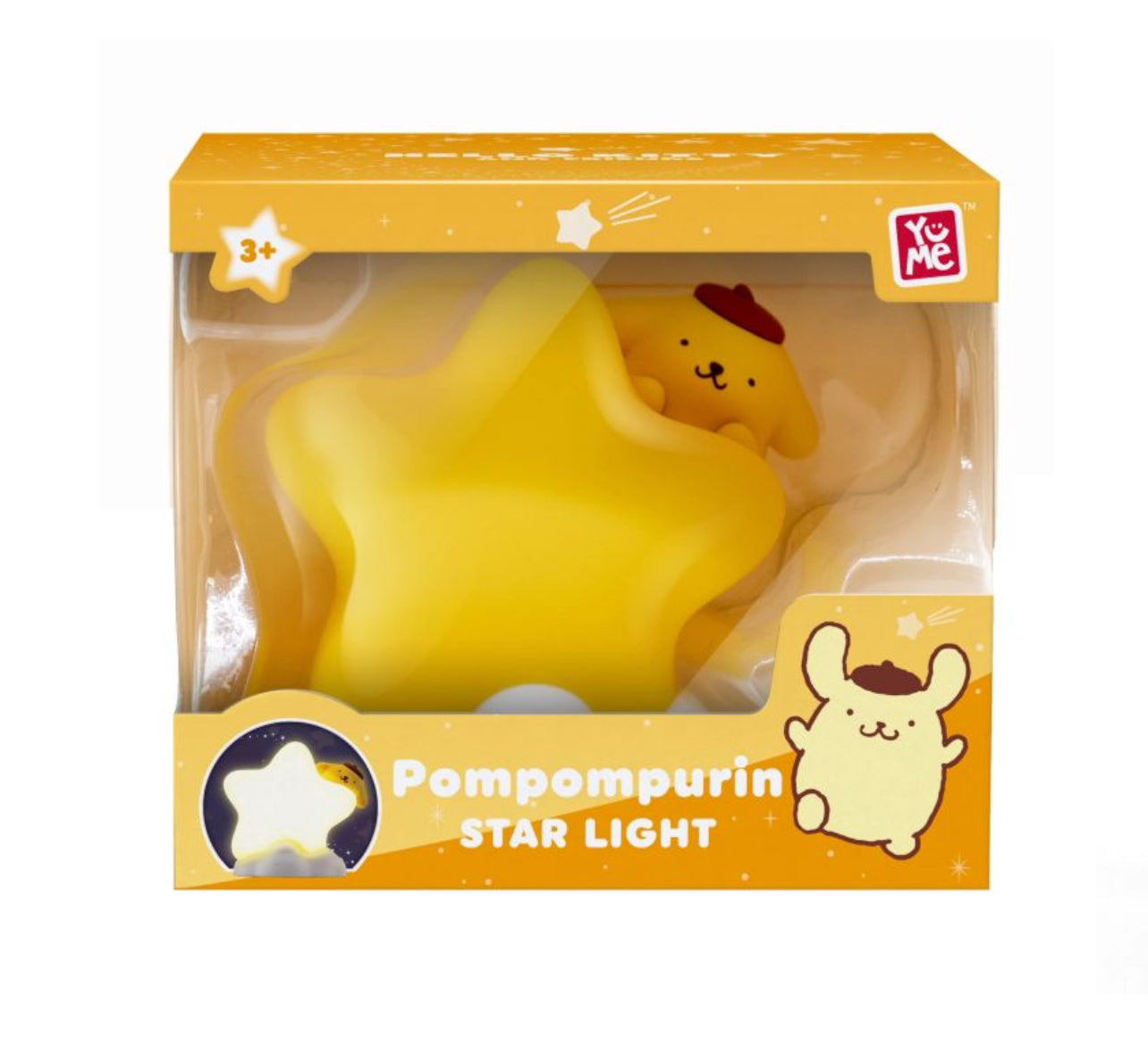 Yume Hello Kitty & Friends Pompompurin Star Light