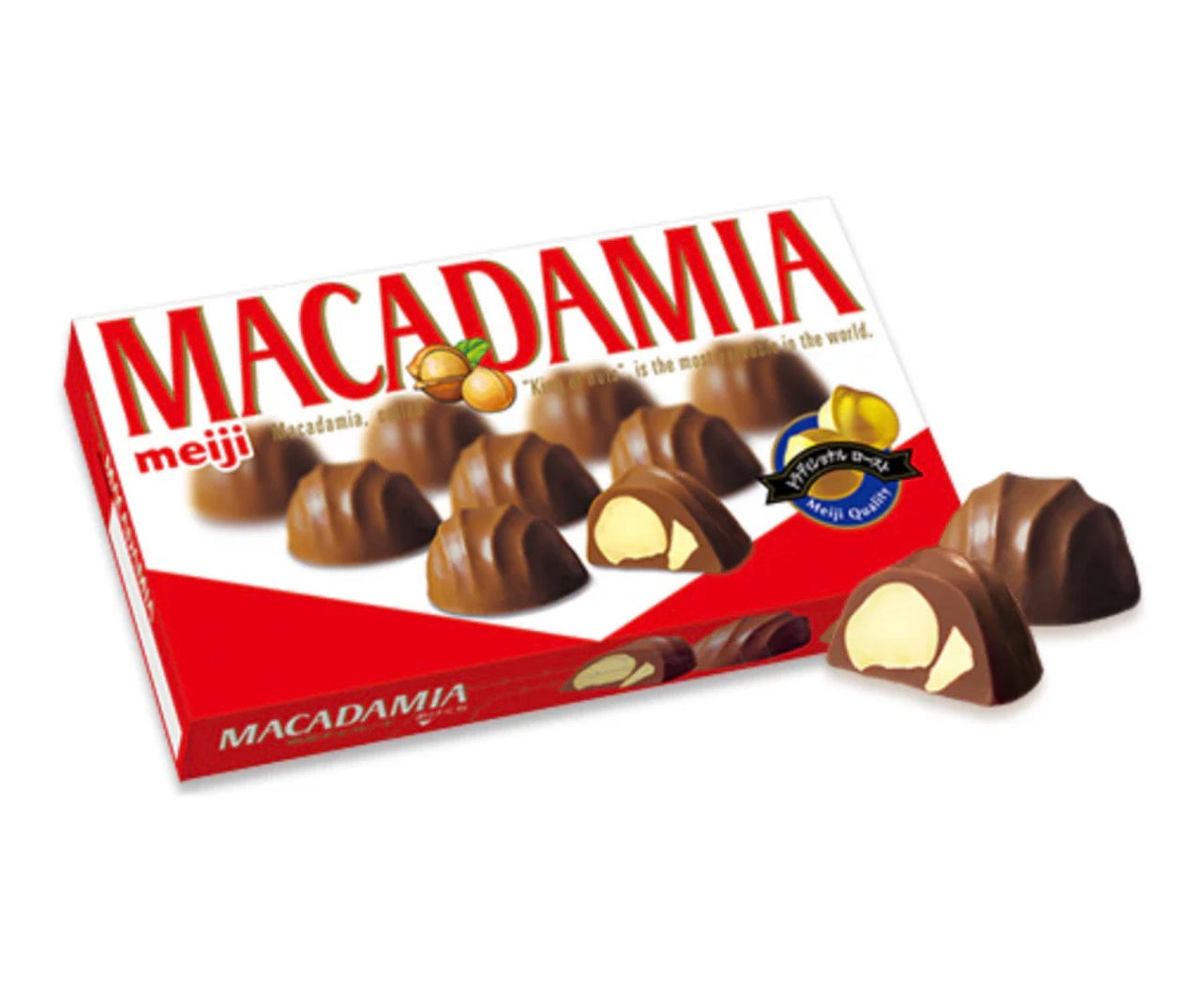 Meiji Macadamia Chocolate Bites 64g