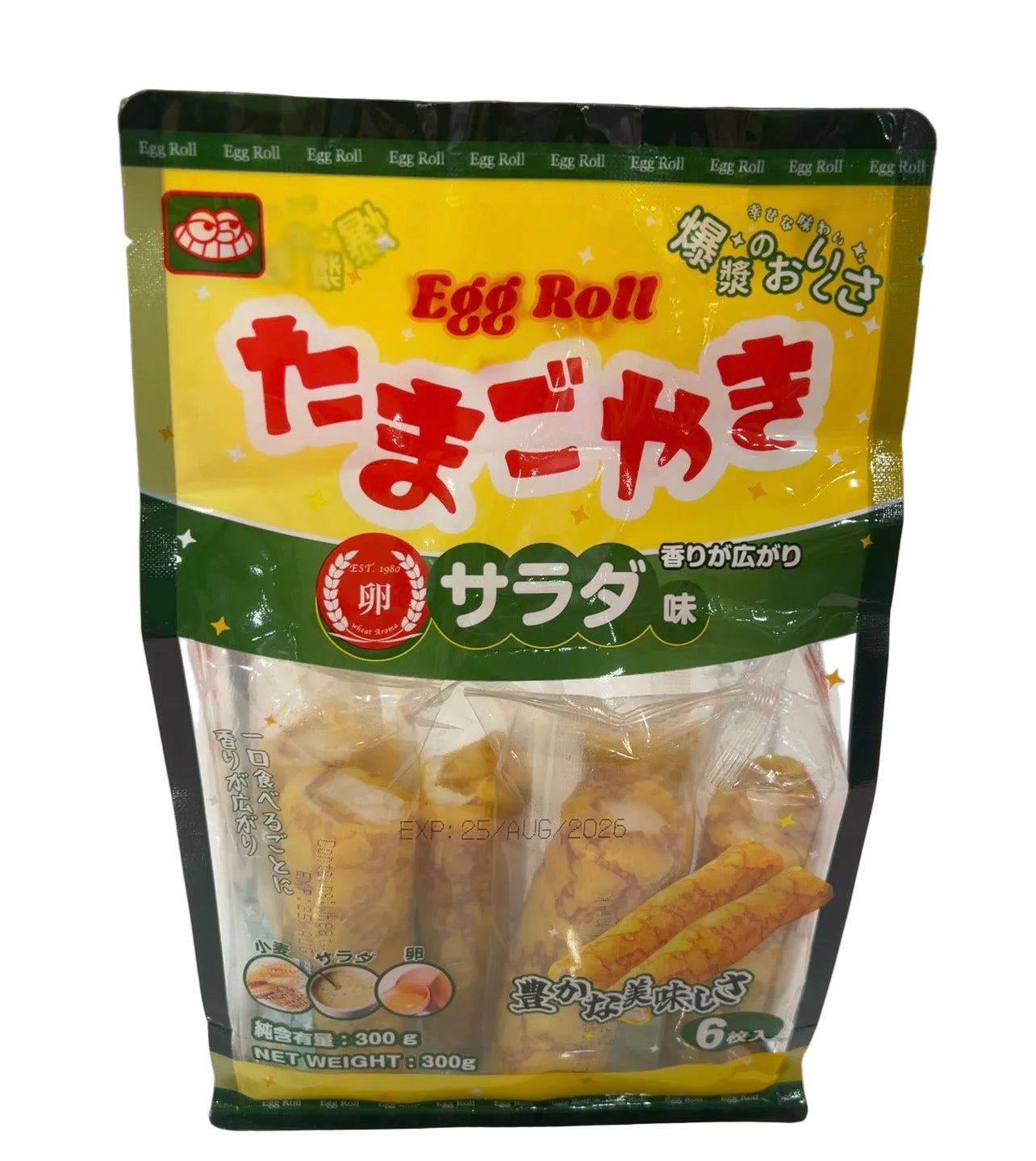 ORISA Egg Roll 6 Pack Tomagoyaki 300g