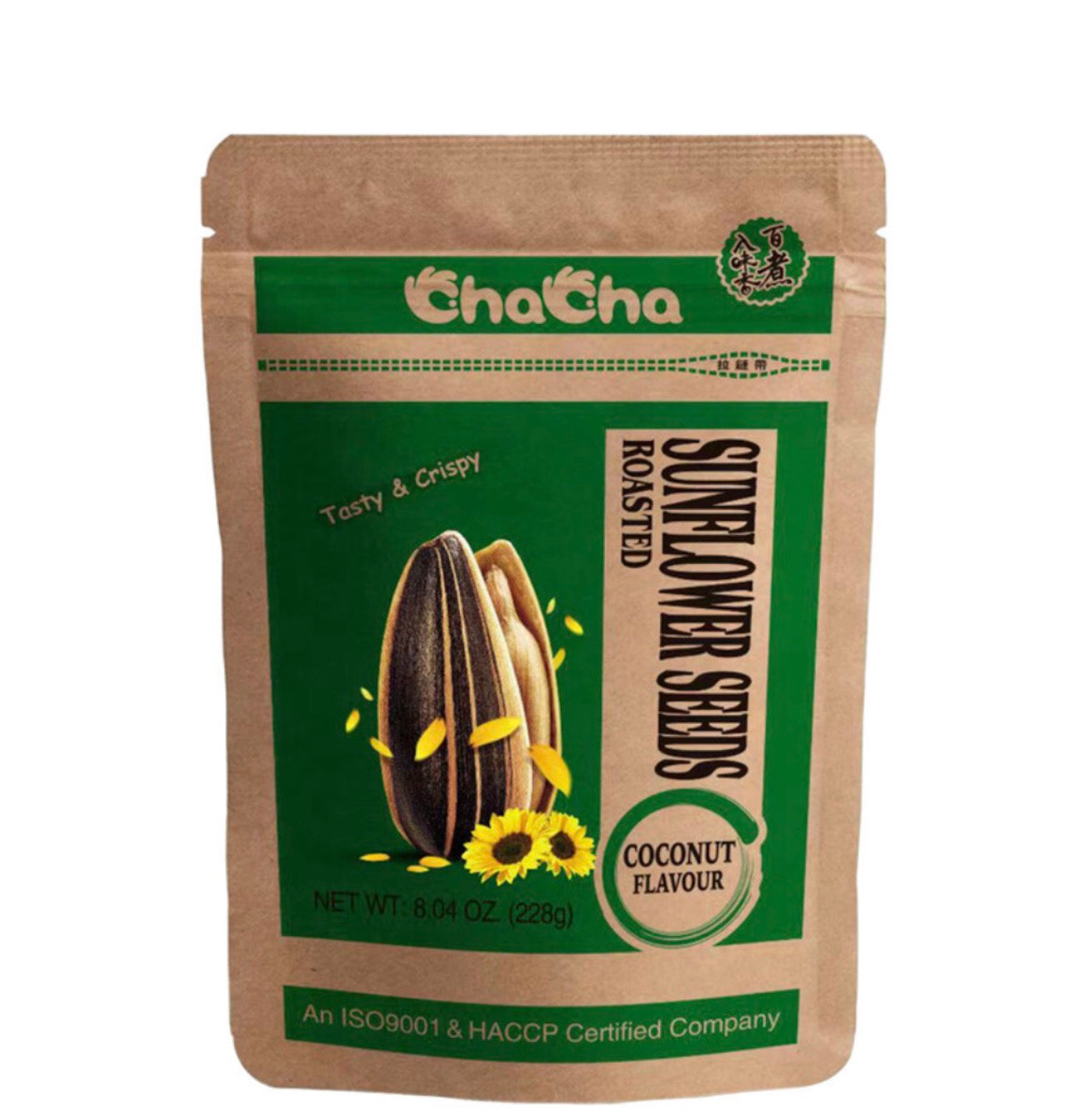 ChaCha Coconut Flavour Sunflower Seeds 228g
