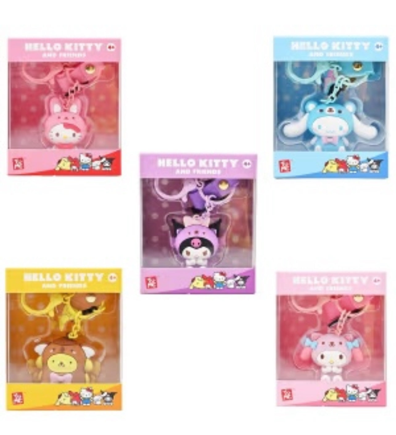 Hello Kitty & Friends Keychain