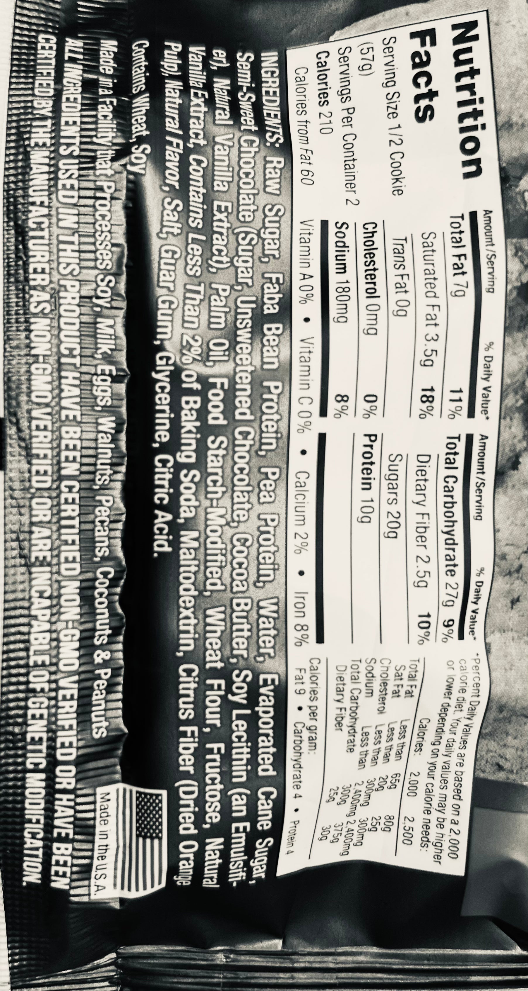 Cookie + Protein Chocolate Chip 113g