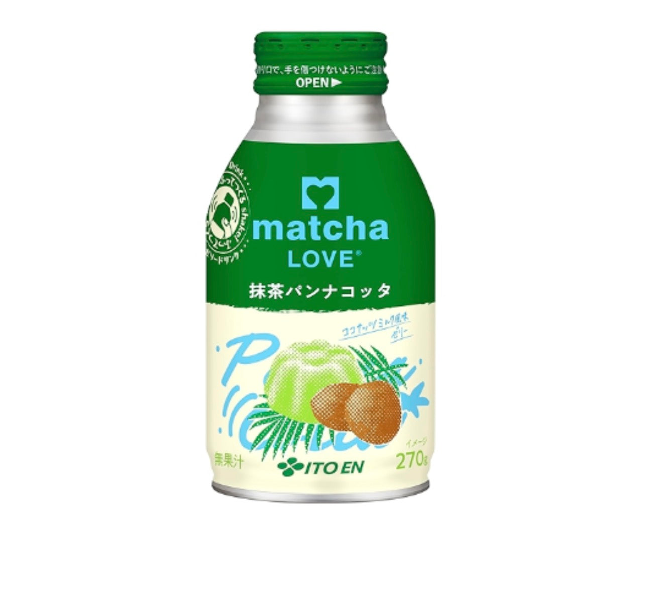 ITOEN Matcha Love Panna Cotta Can 270g