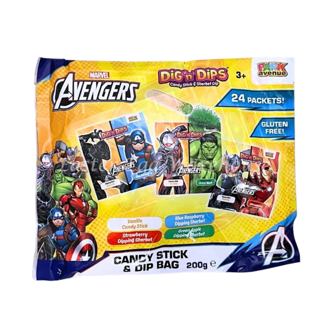 Marvel Avengers Candy Stick & Dip Bag 200g