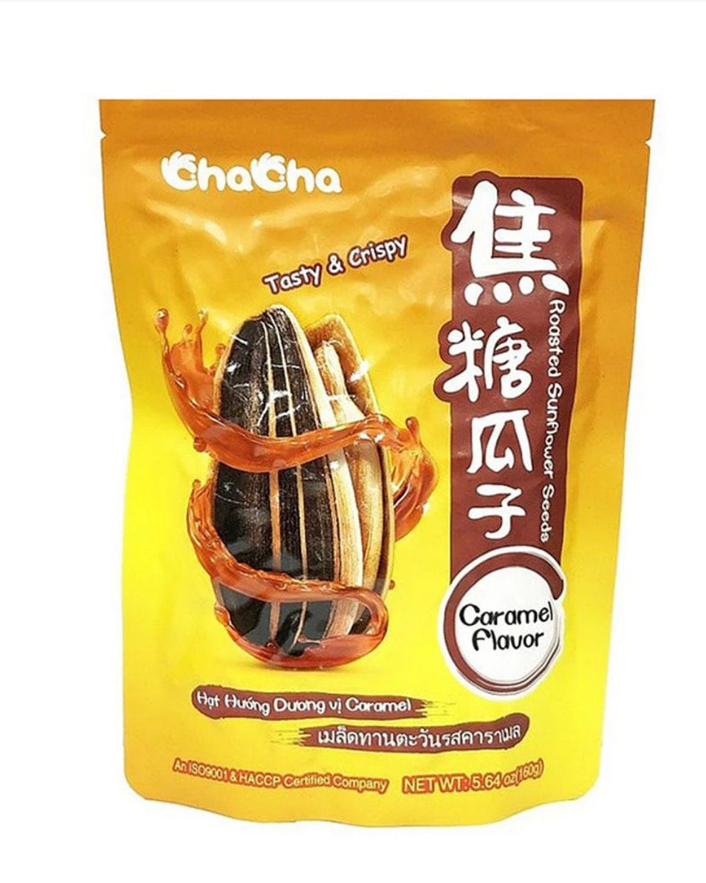ChaCha Caramel Flavour Sunflower Seeds 160g