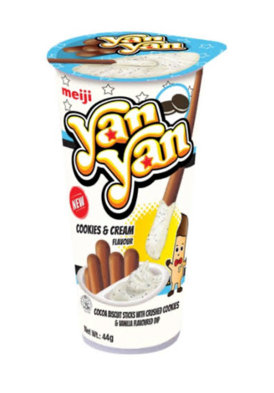 Yan Yan Cookies & Cream 44g