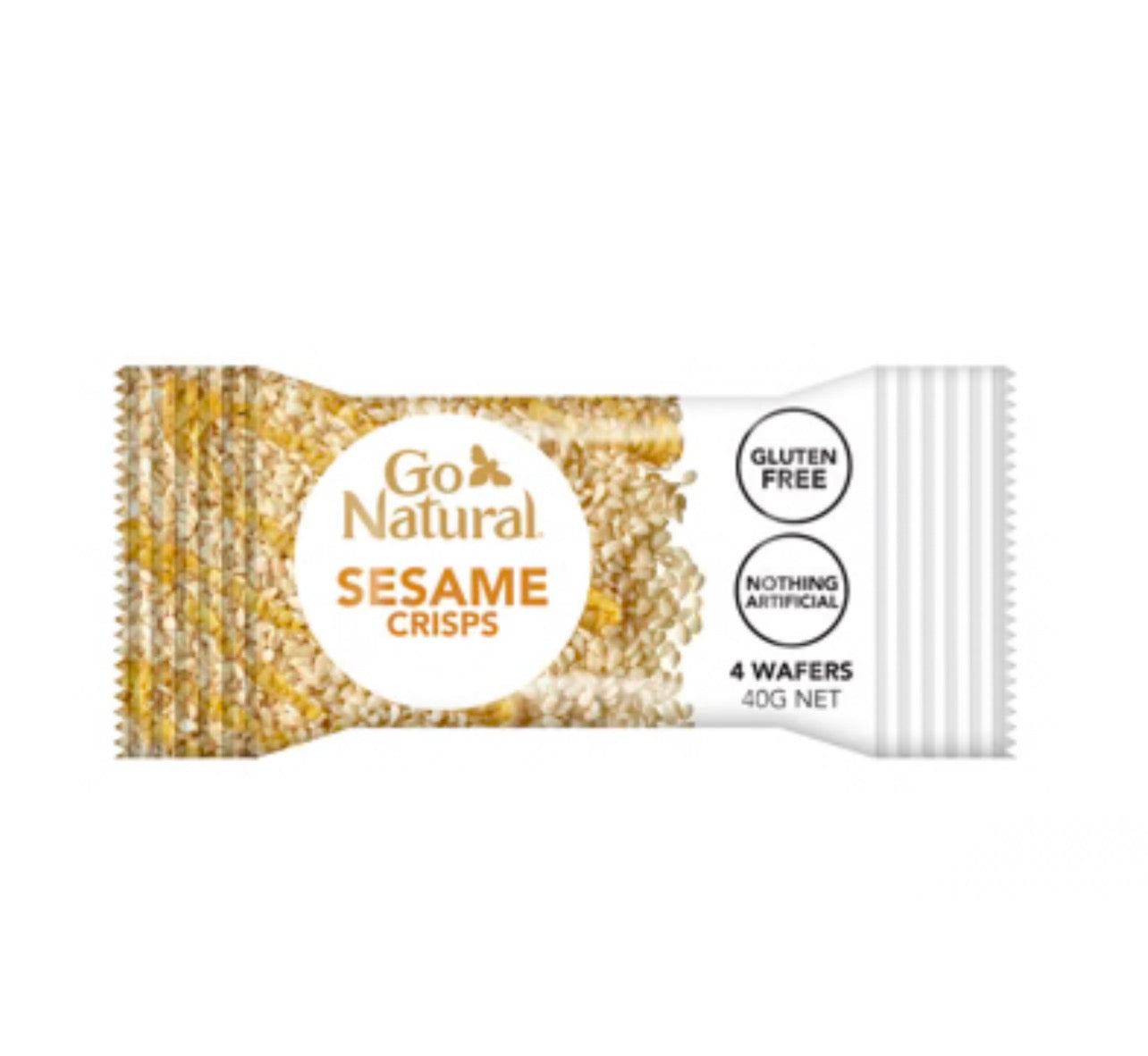 Go Natural Sesame Crisps 40g