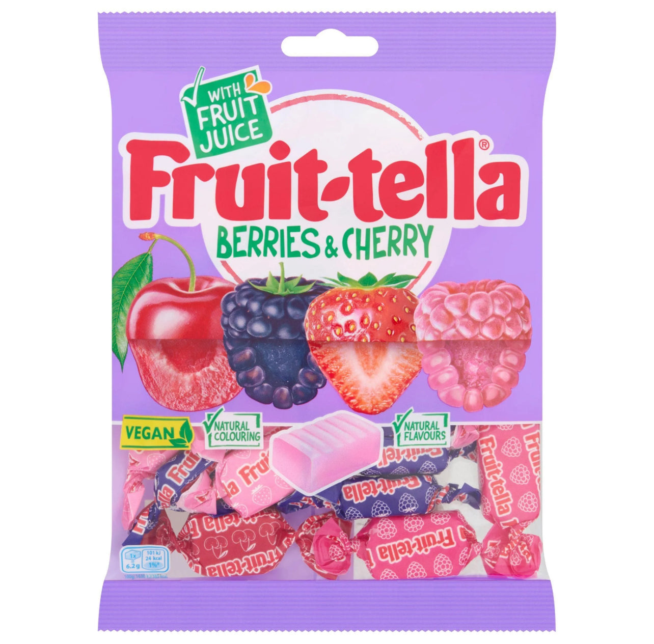 Fruit-tella Berries & Cherry 135g
