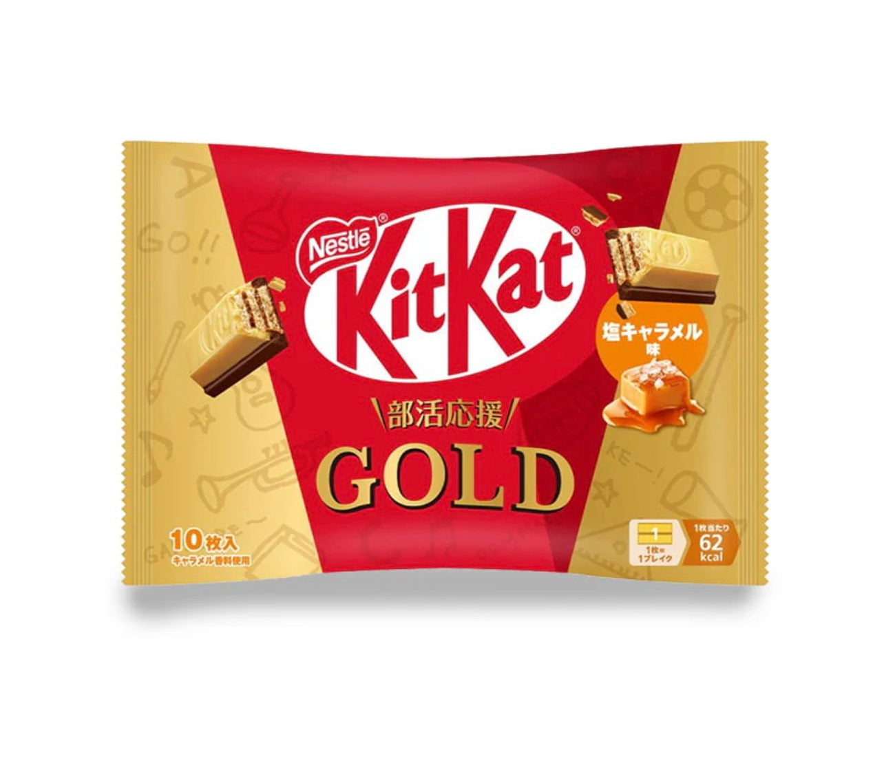 Japanese Kit Kat Gold Salted Caramel 114g