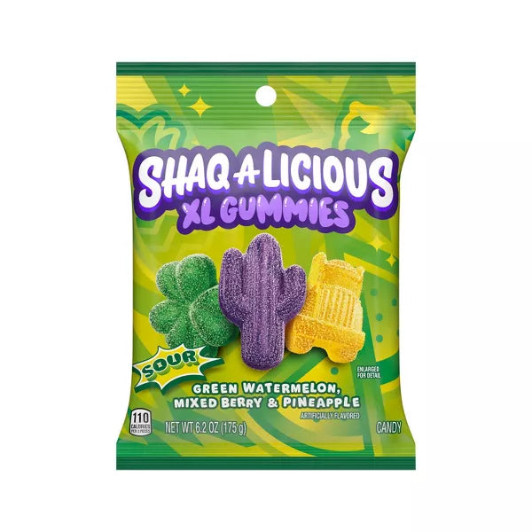 SHAQ A LICIOUS XL Sour Gummies 175g