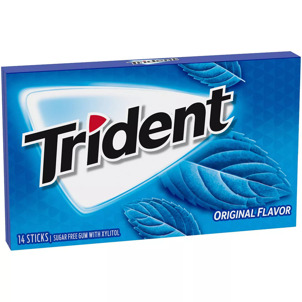 TRIDENT Original Gum 14 sticks