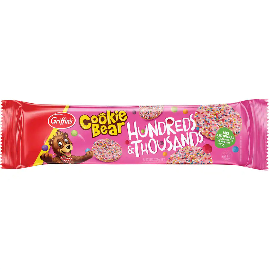 GRIFFINS Cookie Bear Hundreds & Thousands