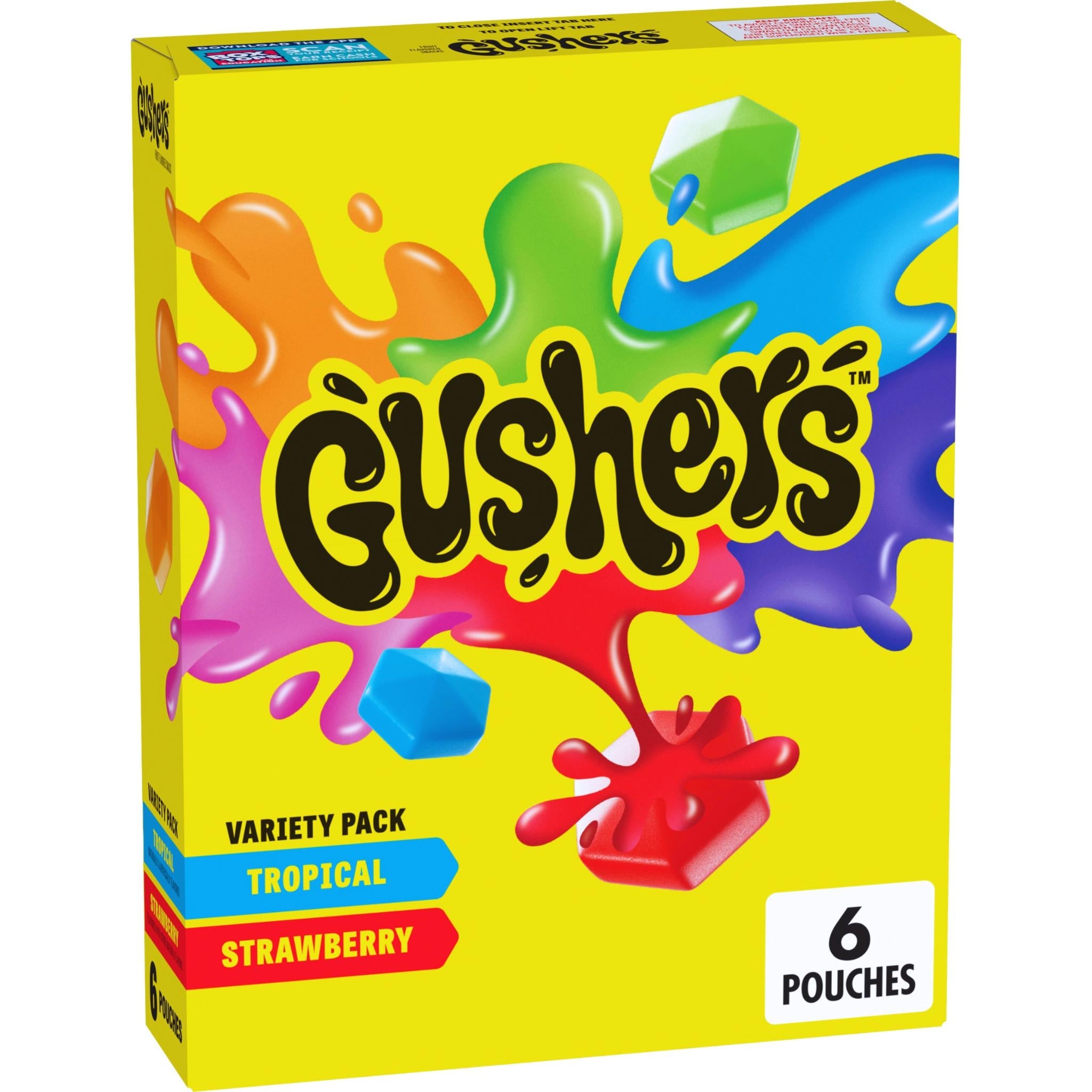 GUSHERS Tropical & Strawberry 136g