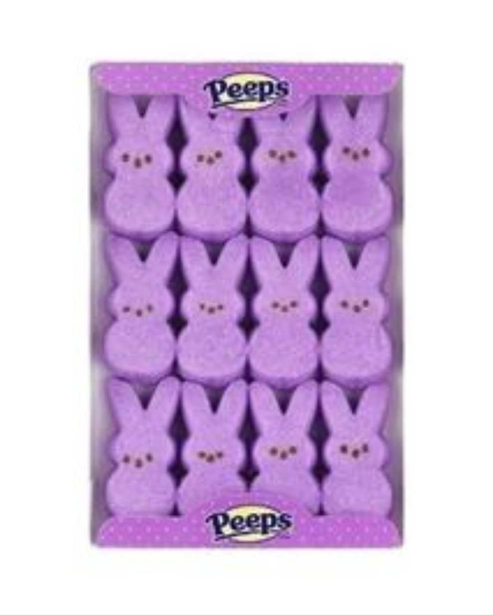 Peeps Marshmallow Lavendar Bunnies 127g