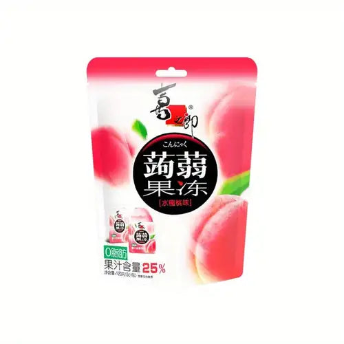 Peach Flavoured Jelly Pouch 120g