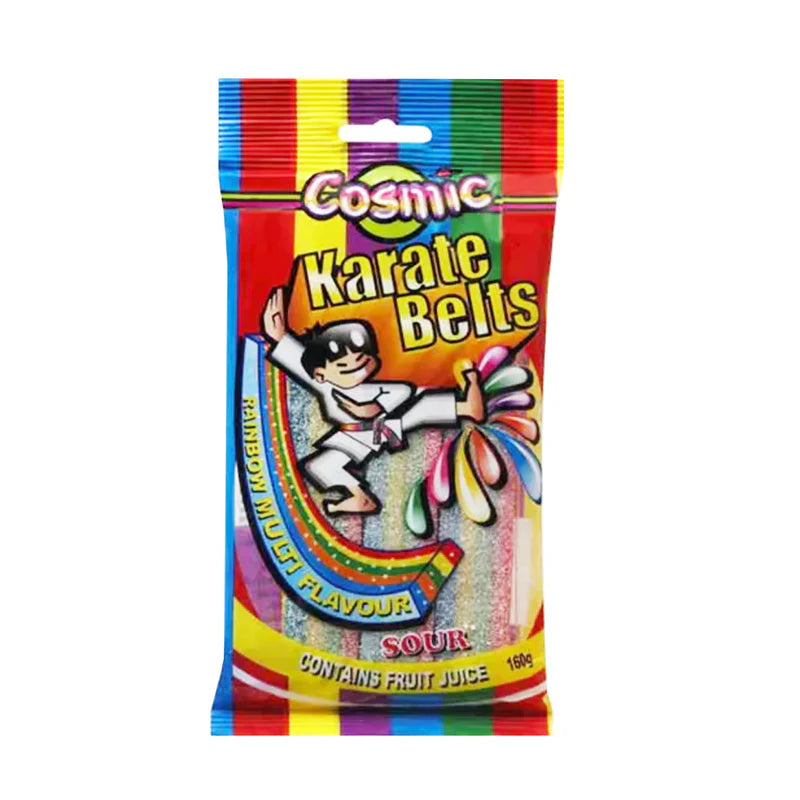 Cosmic Karate Belts Sour 160g