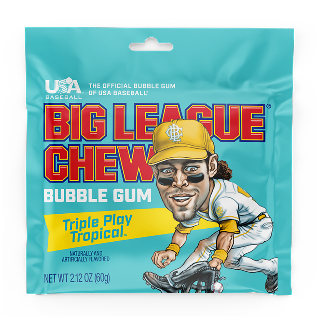 Big League Chew Triple Play 60g