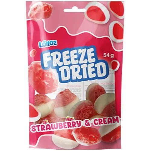 Lólloz Freeze Dried Strawberry & Cream 54g
