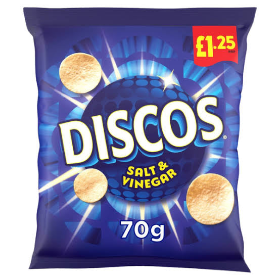 Discos Salt & Vinegar 30g bb 12/07/25