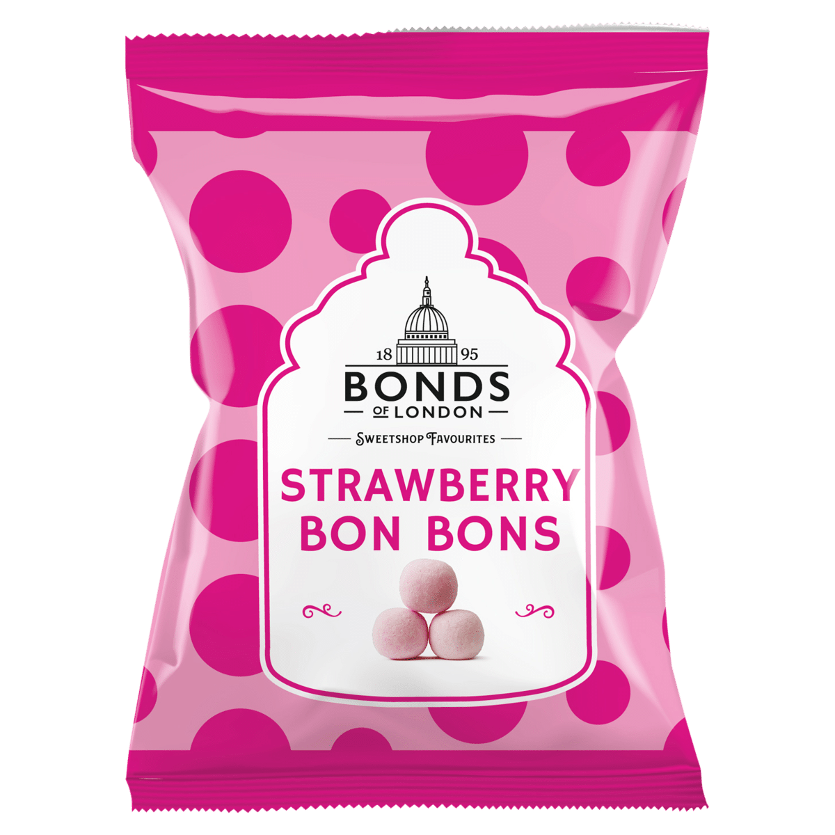Bonds of London Strawberry Bon Bons 110g