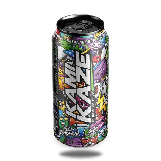 Kamikaze Energy Blue Raspberry 500ml