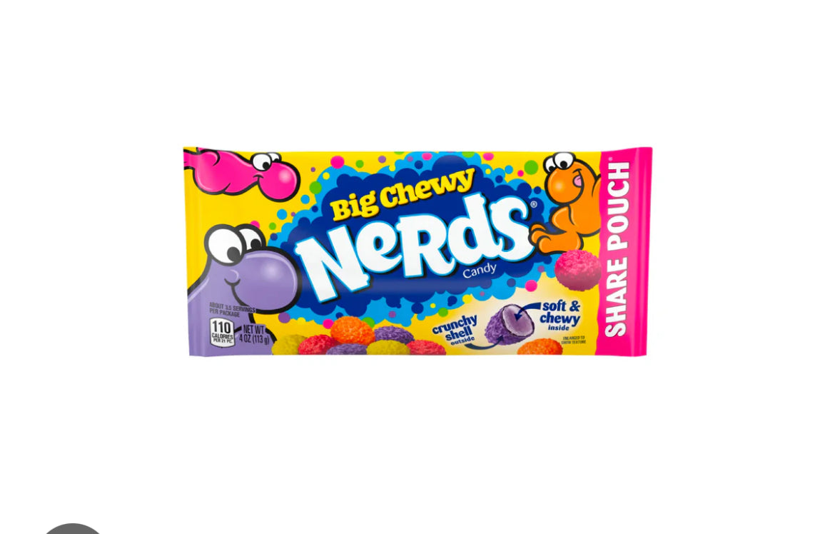 NERDS Big Chewy Share Pouch 113g