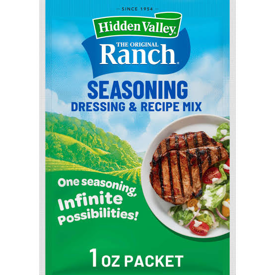 HIDDEN VALLEY Ranch Seasoning Dressing & Recipe Mix 28g