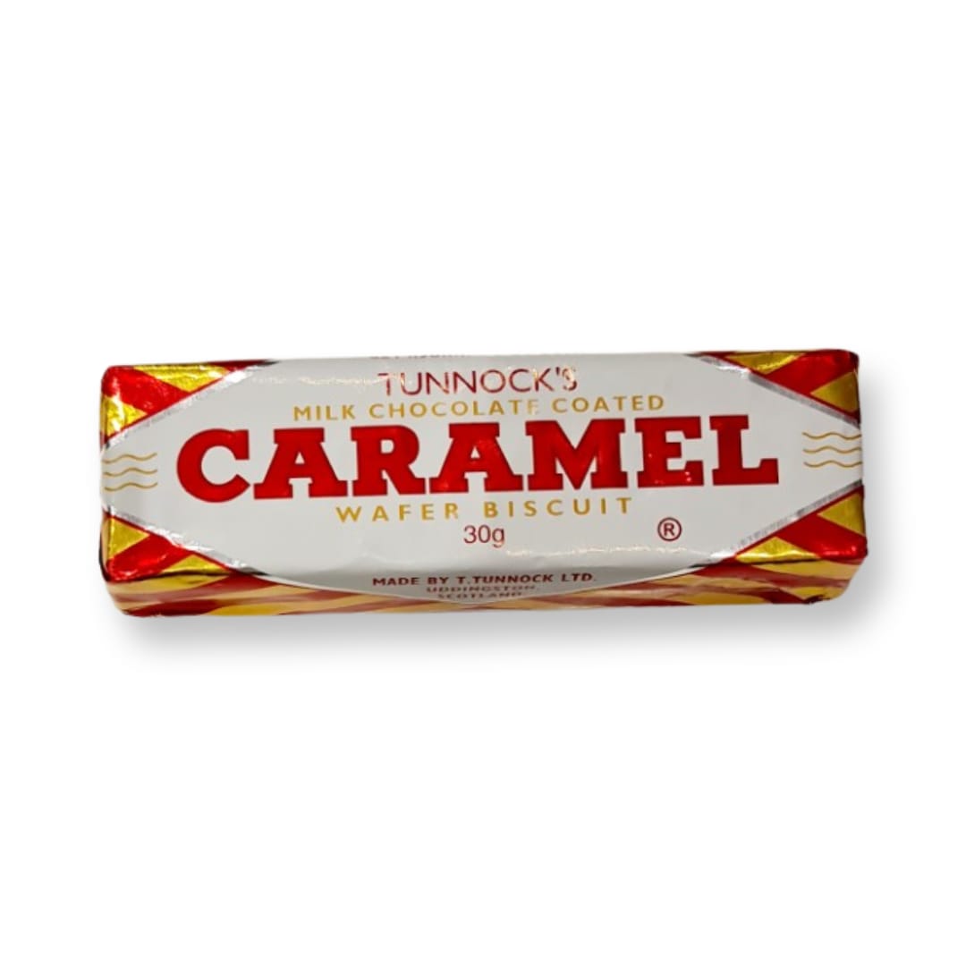 Tunnock's Caramel Wafer Biscuit 30g