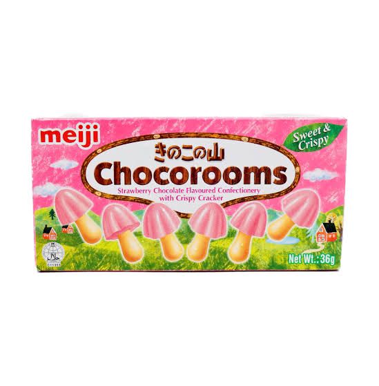 Meiji Chocorooms strawberry 36g bb28/07/25