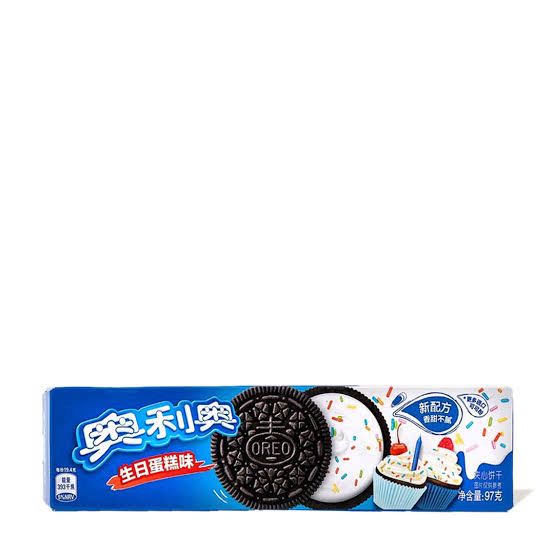 OREO Birthday Cake flavour 97g